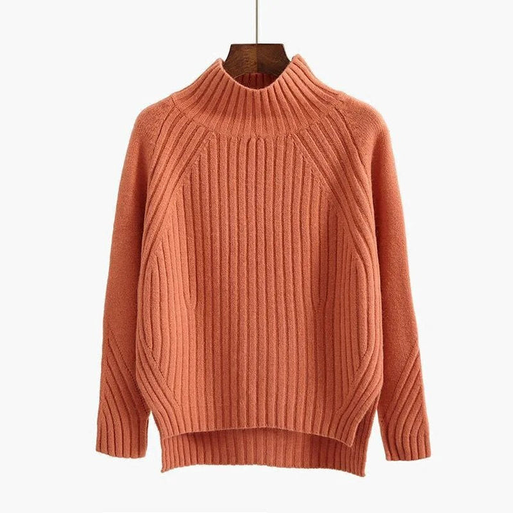 Dorette Pullover mit Stehkragen