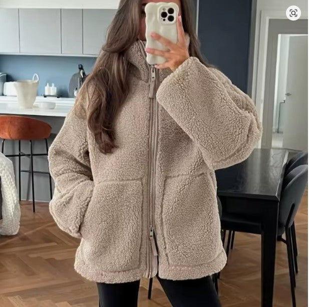 Nessa Oversized Fleecejacke