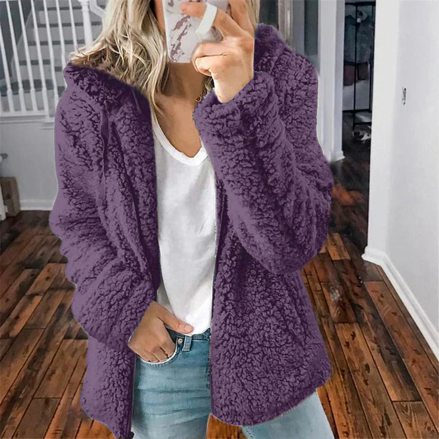 Carly Teddy-Fleecejacke
