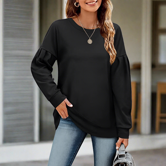 Liv Pullover mit Puffärmeln