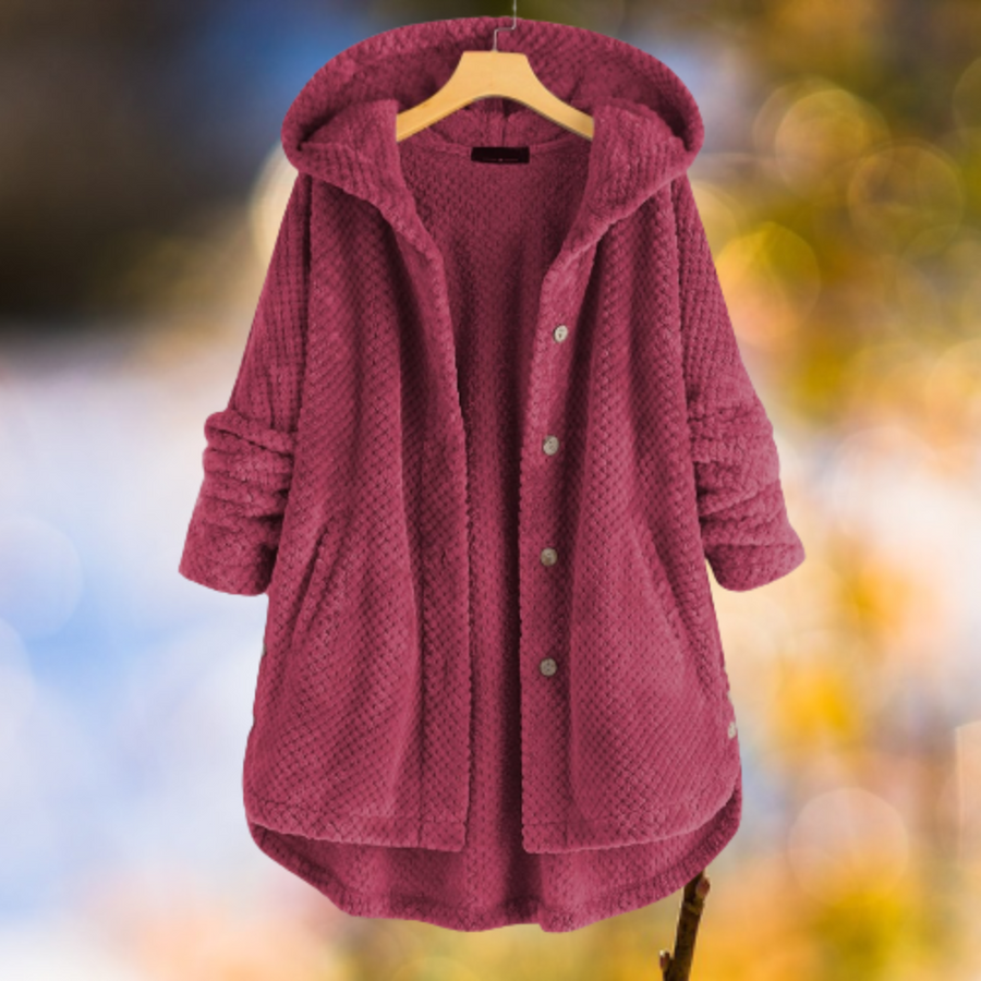 Michaela Fleecejacke mit Kapuze
