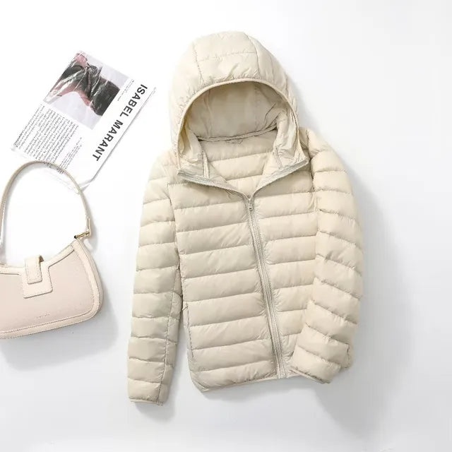 Isabelle Daunenjacke mit Kapuze