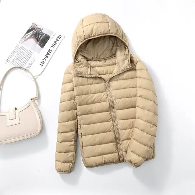 Isabelle Daunenjacke mit Kapuze