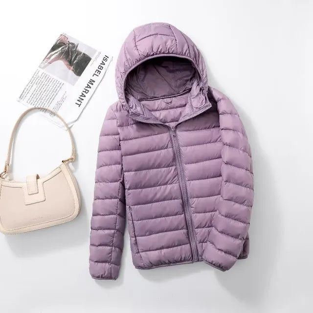 Isabelle Daunenjacke mit Kapuze