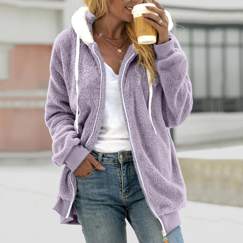 Angelika lange Fleecejacke