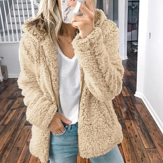 Carly Teddy-Fleecejacke