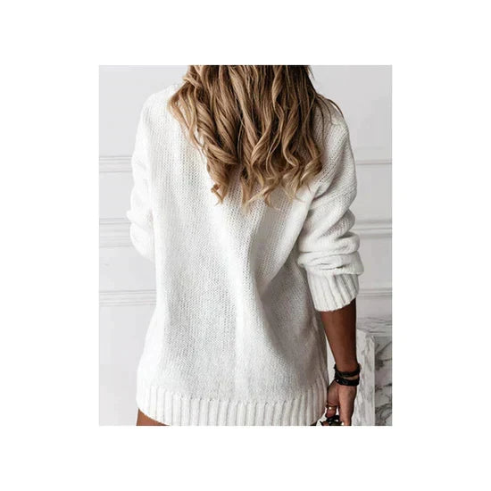 Liesel Pullover mit V-Ausschnitt