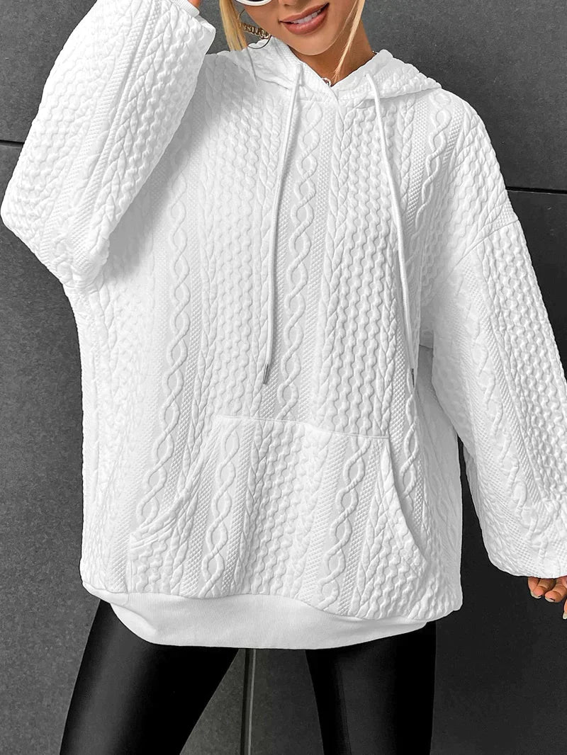 Luzia Pullover mit Zopfmuster