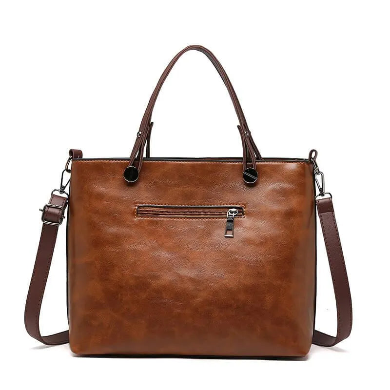 Thilde Henkeltasche aus Leder