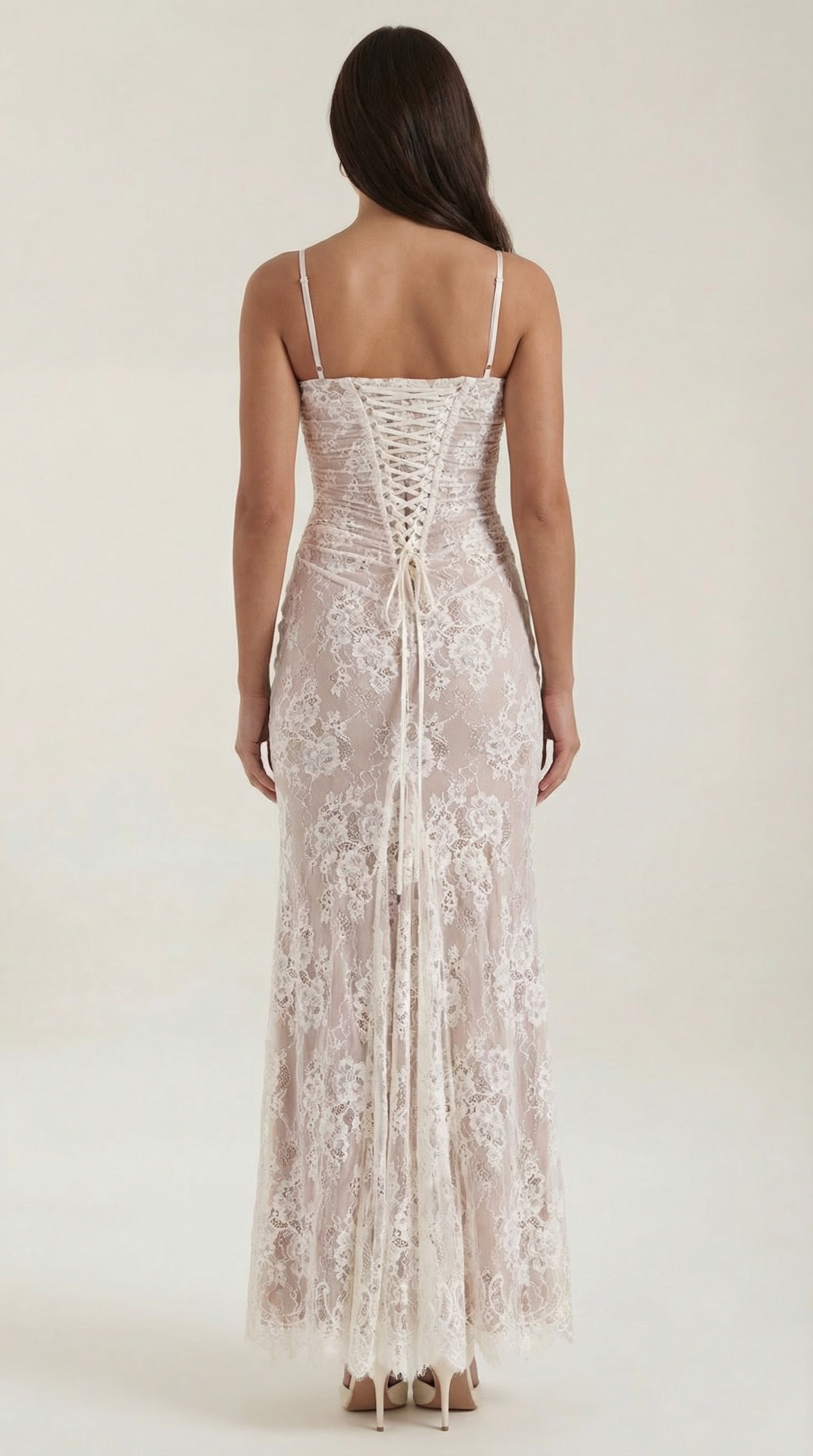 Nerissa Spitzen-Maxikleid