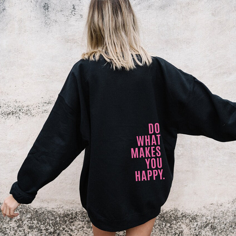 Nadja Hoodie mit Rückenprint