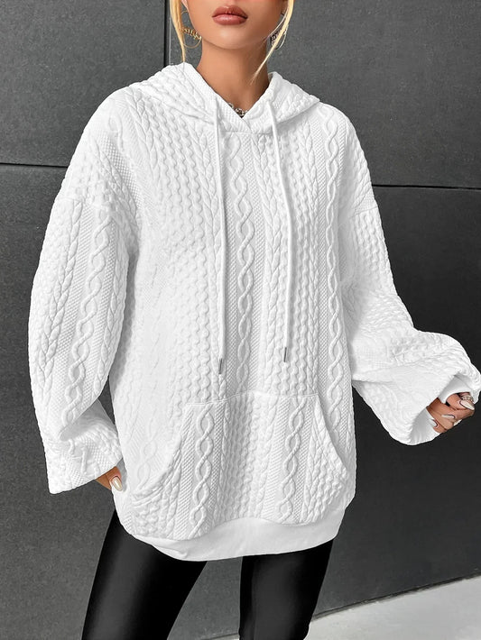 Luzia Pullover mit Zopfmuster