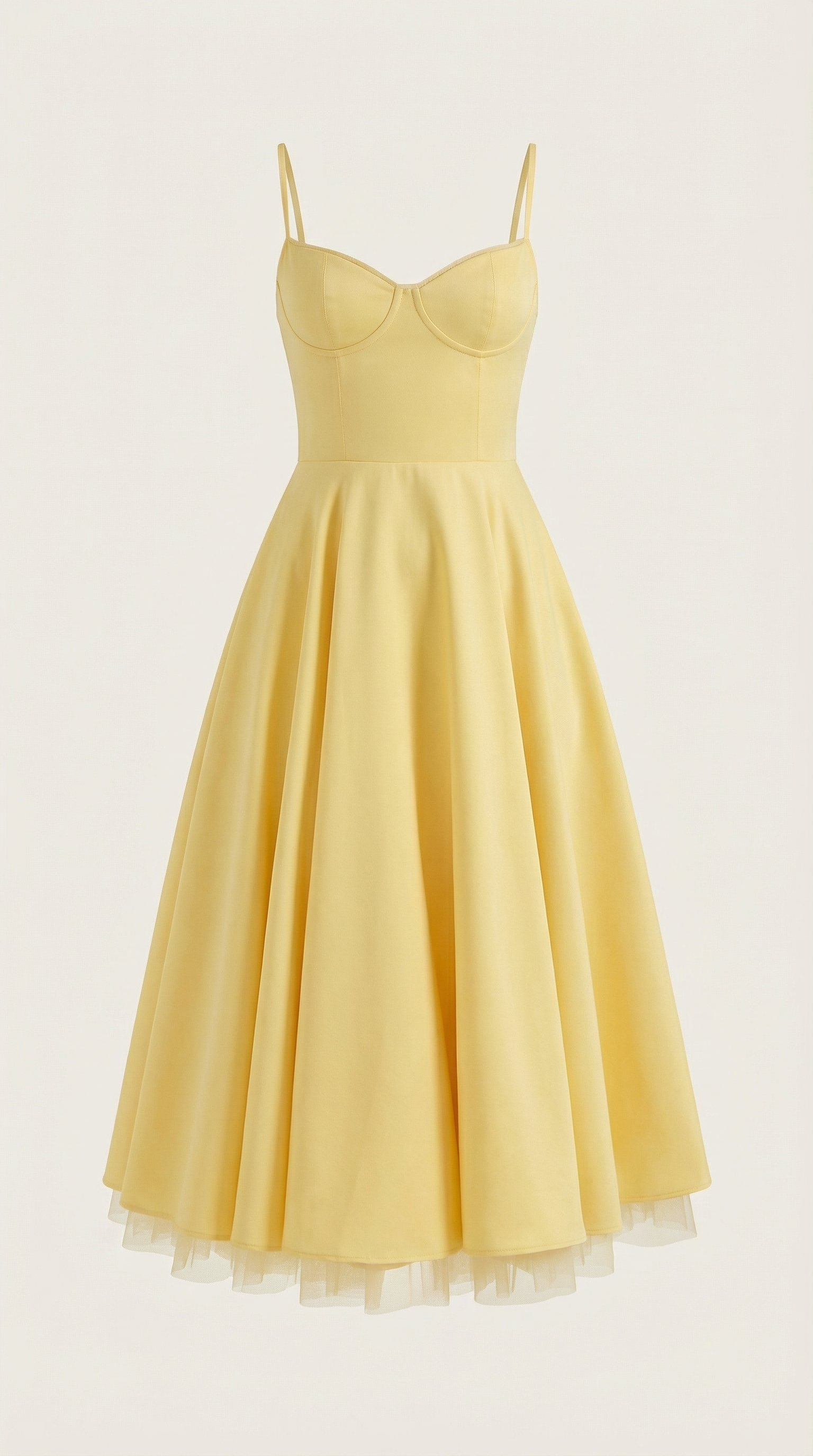 Isolde Tüll-Midikleid