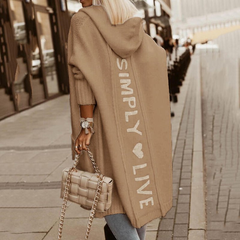 Fenja lange Strickjacke