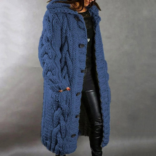 Valora Strickjacke mit Zopfmuster