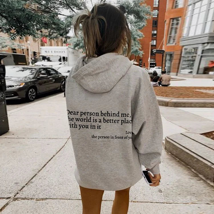 Melisa Hoodie mit Spruch