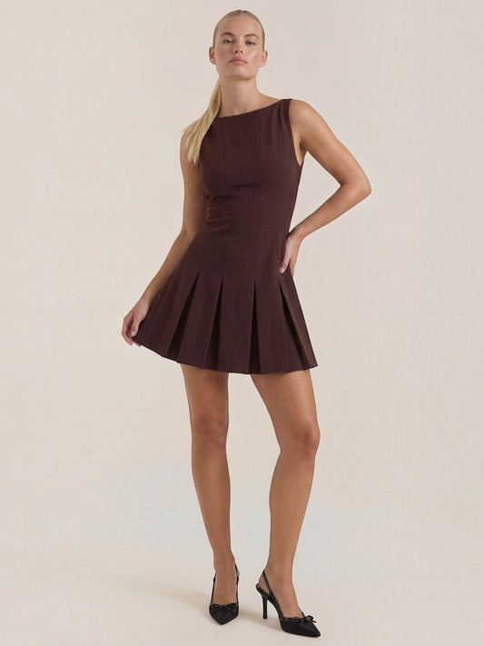 Blythe Minikleid mit Faltenrock
