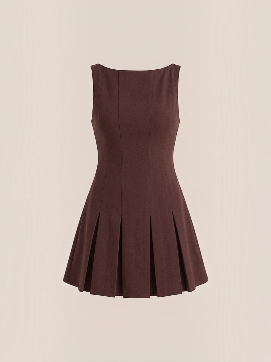 Blythe Minikleid mit Faltenrock