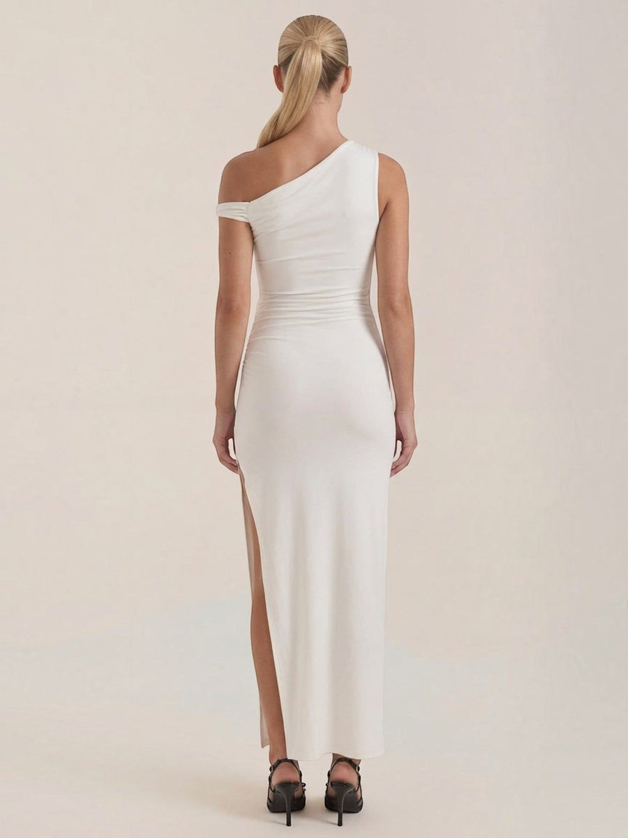 Deanna One-Shoulder-Maxikleid