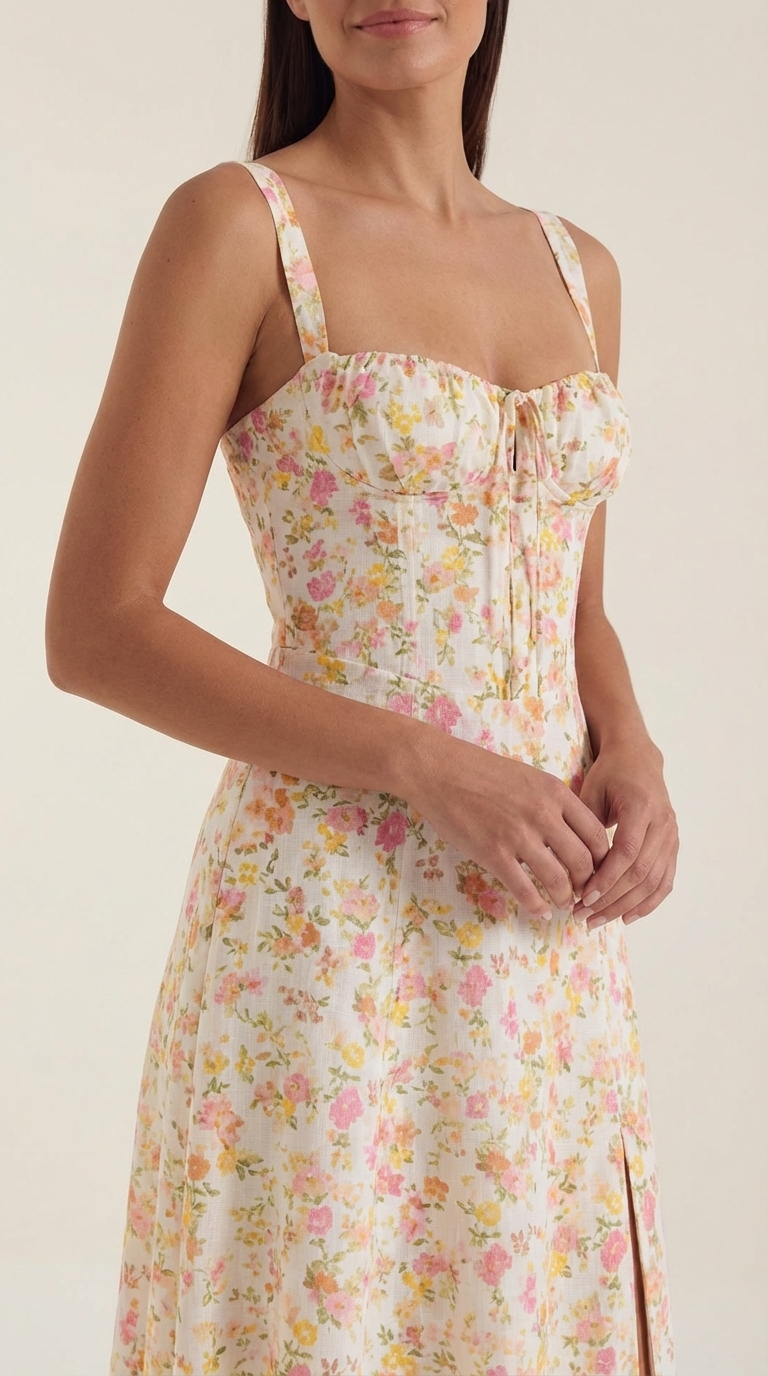 Julia Midi-Sommerkleid