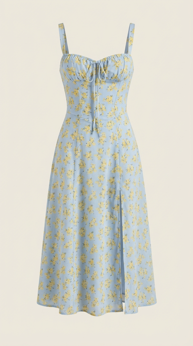 Julia Midi-Sommerkleid