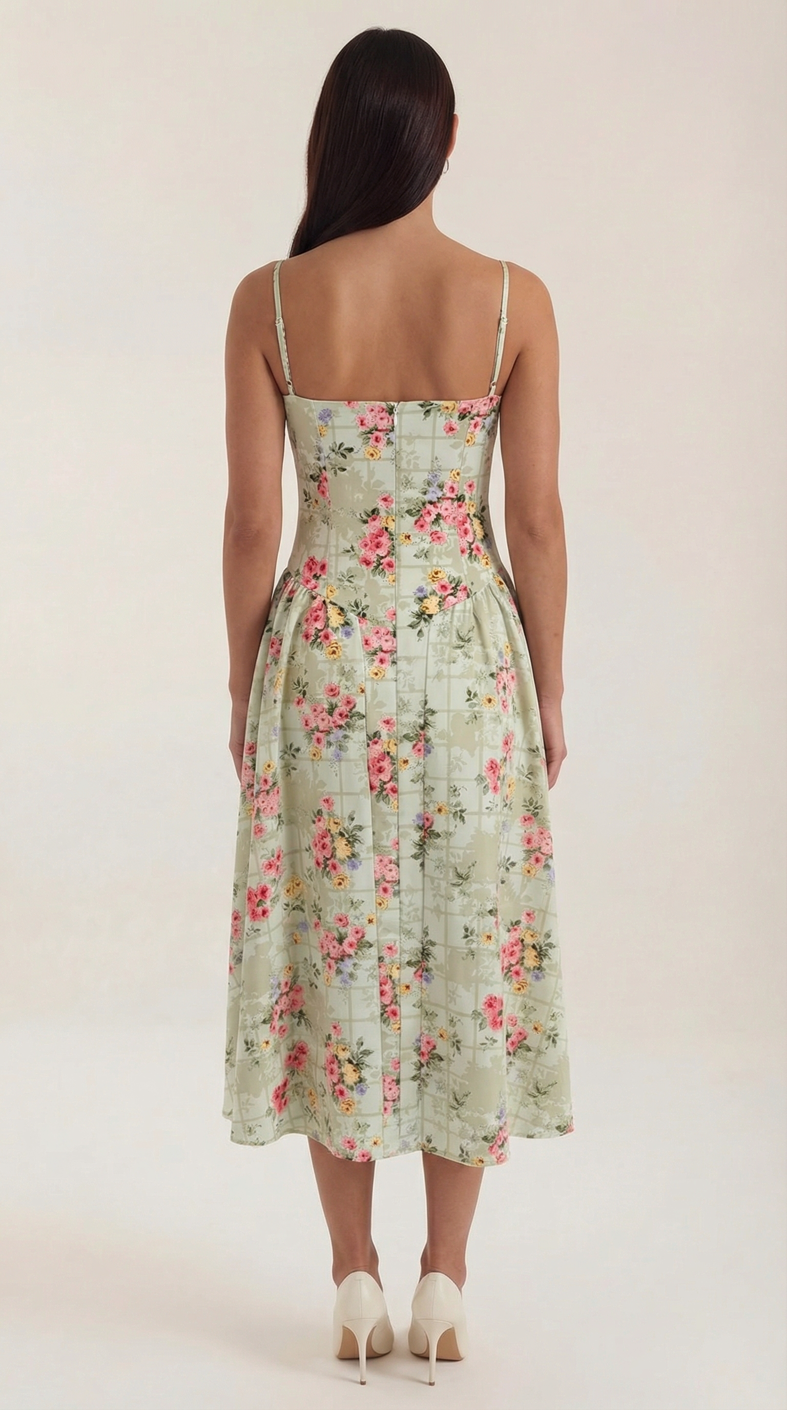 Odette Korsett-Midikleid