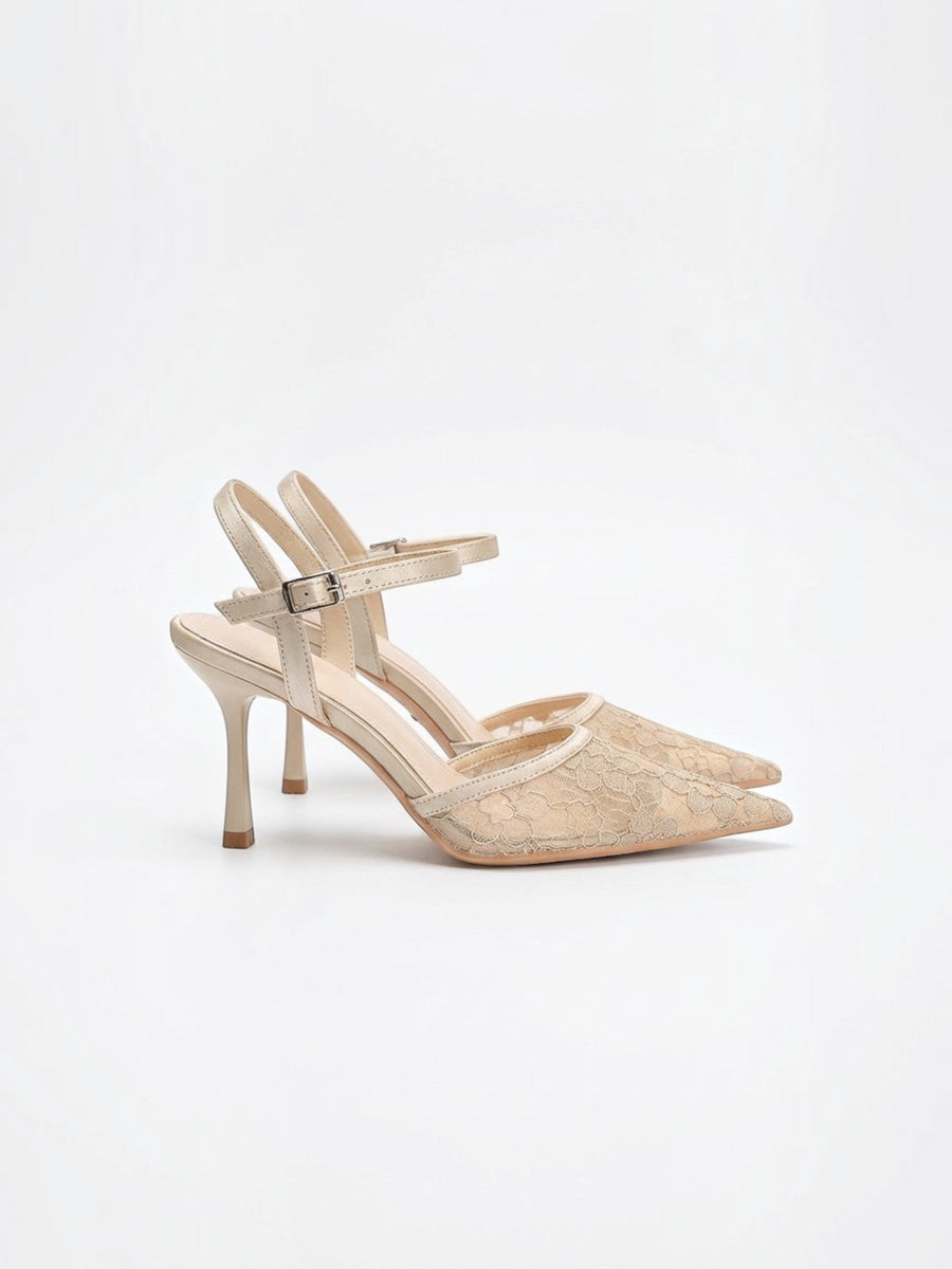 Jessara Spitzen Slingback Pumps