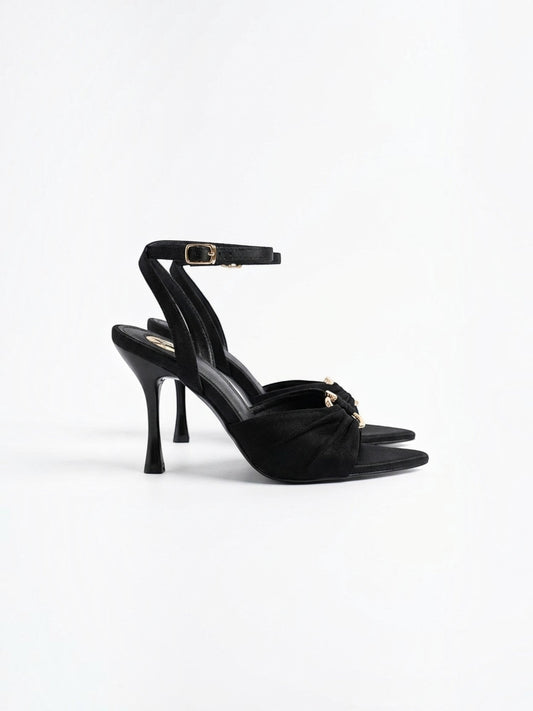Sybilla Drapierte Absatzsandalen