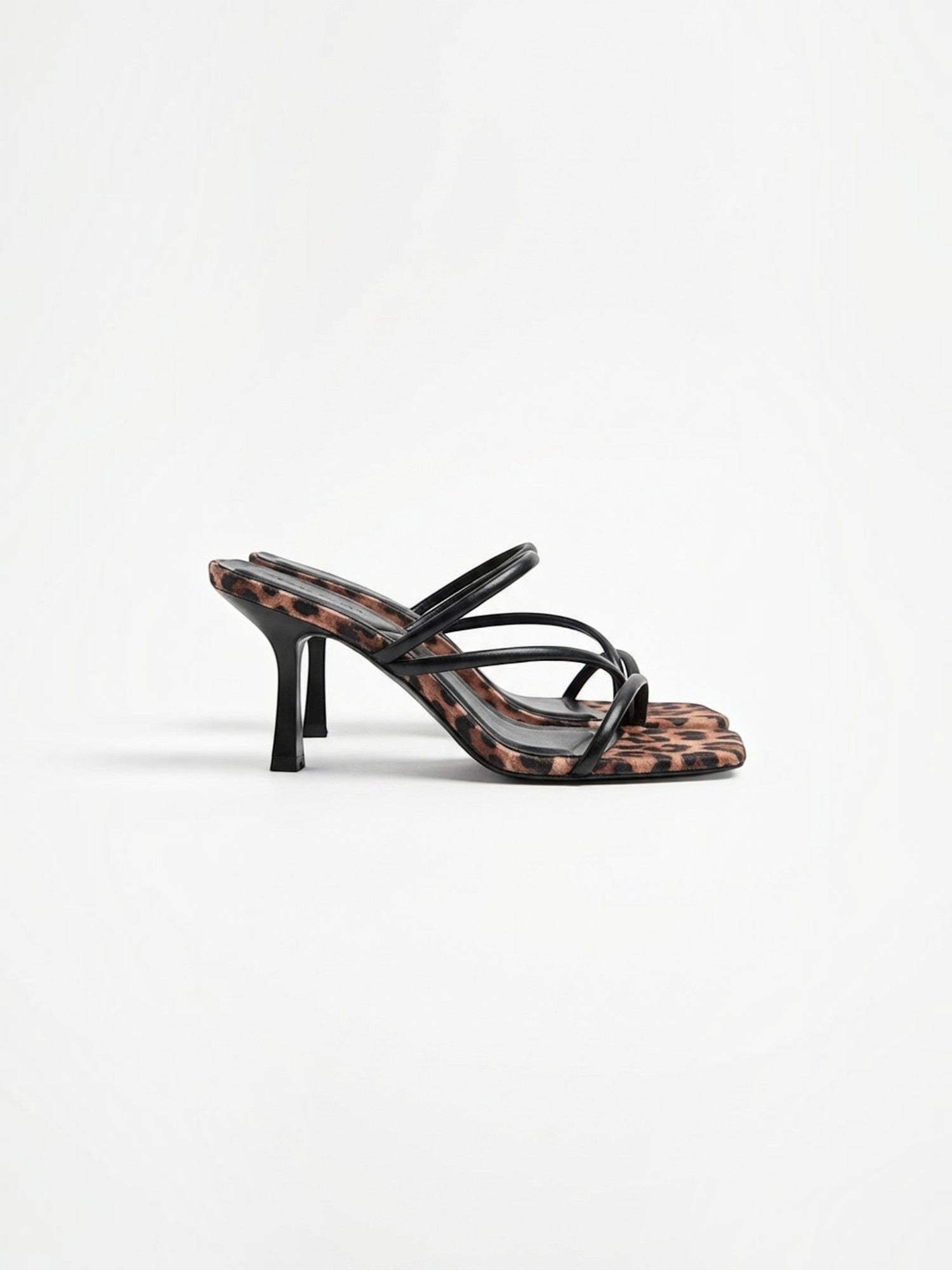 Delphine High Heel Mules mit Riemchen