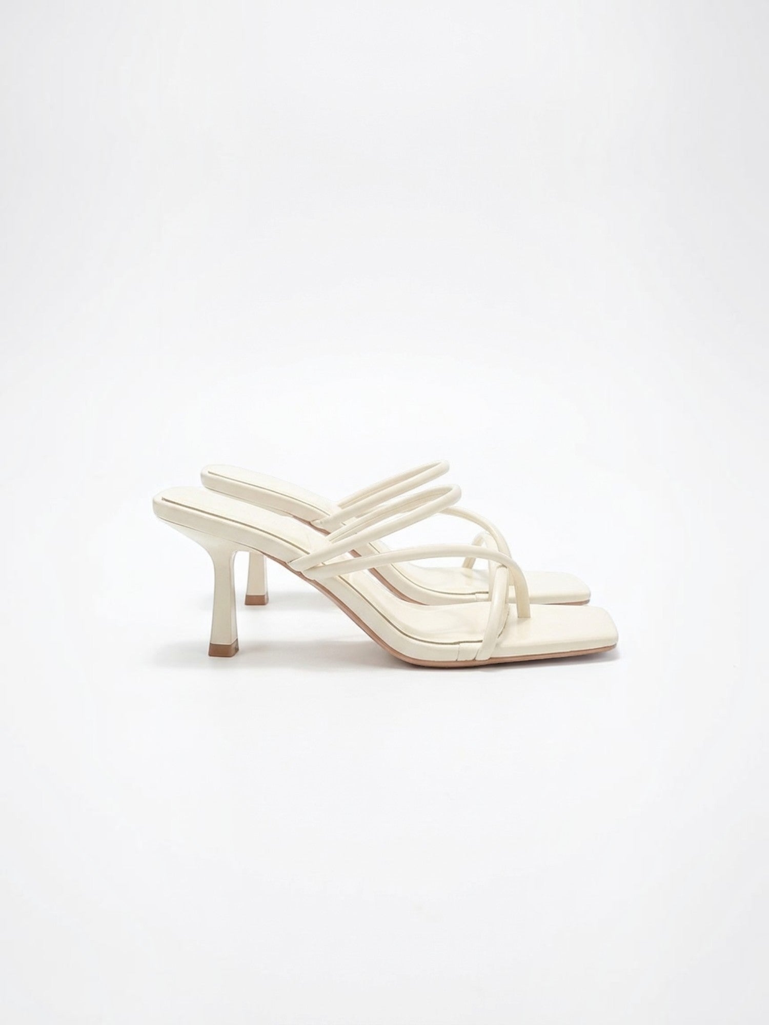 Delphine High Heel Mules mit Riemchen