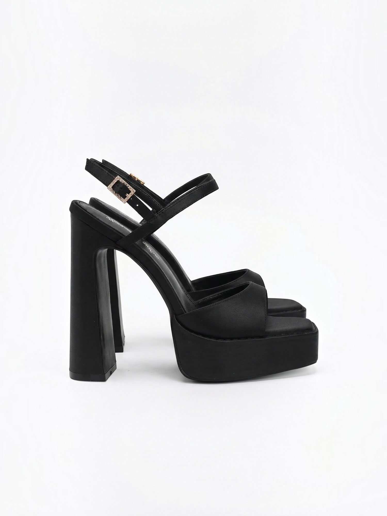 Amandine High Heel Plateau Sandaletten mit Blockabsatz