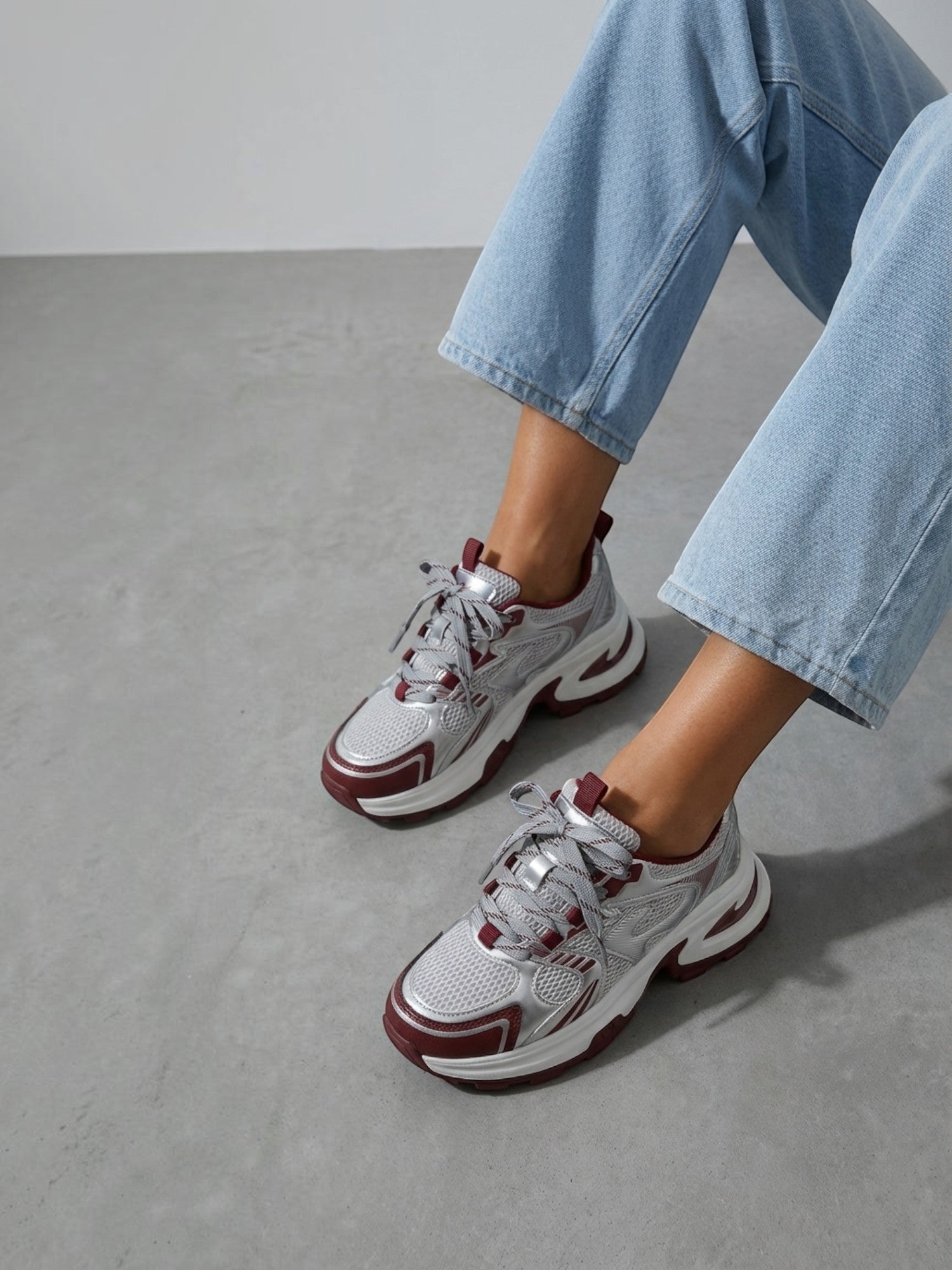 Caelira Chunky Sneaker mit Plateausohle