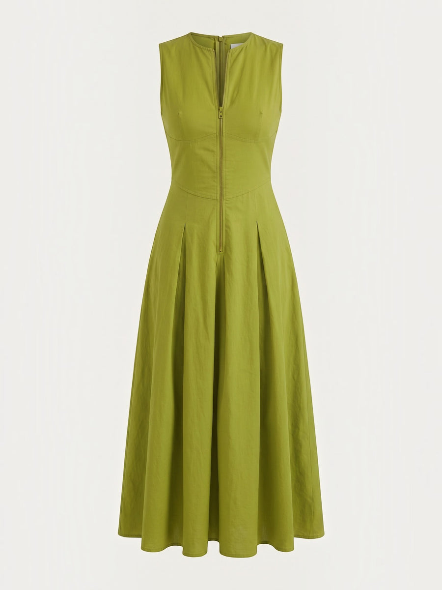 Nancy Midi-Kleid mit A-Linie Schnitt
