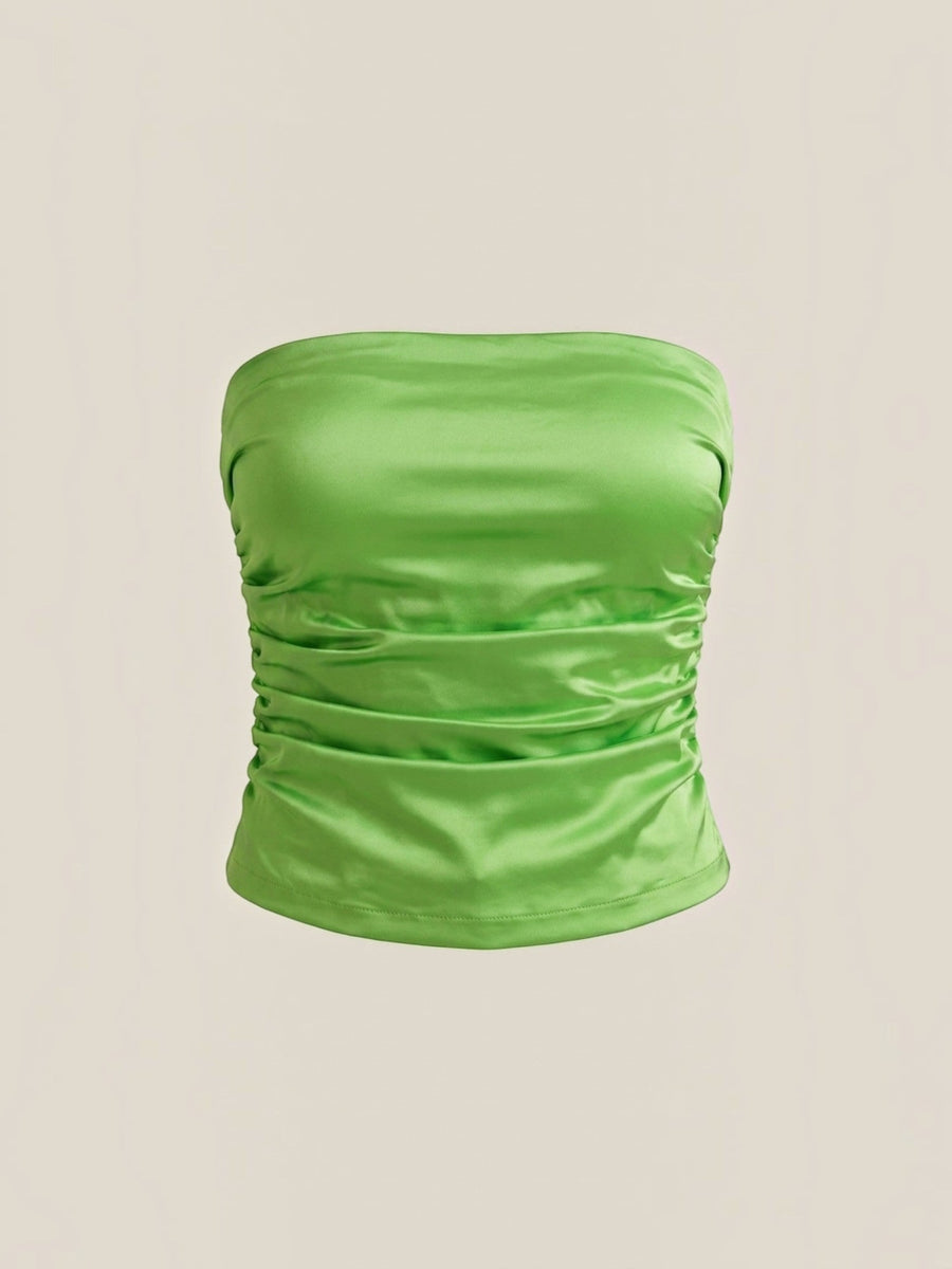 Guinevere Bandeau Top mit Raffung