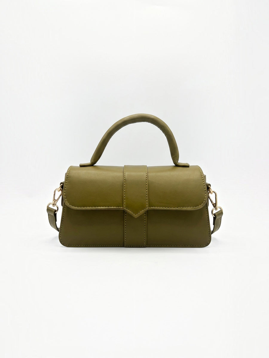 Clarina Henkeltasche mit Überschlag