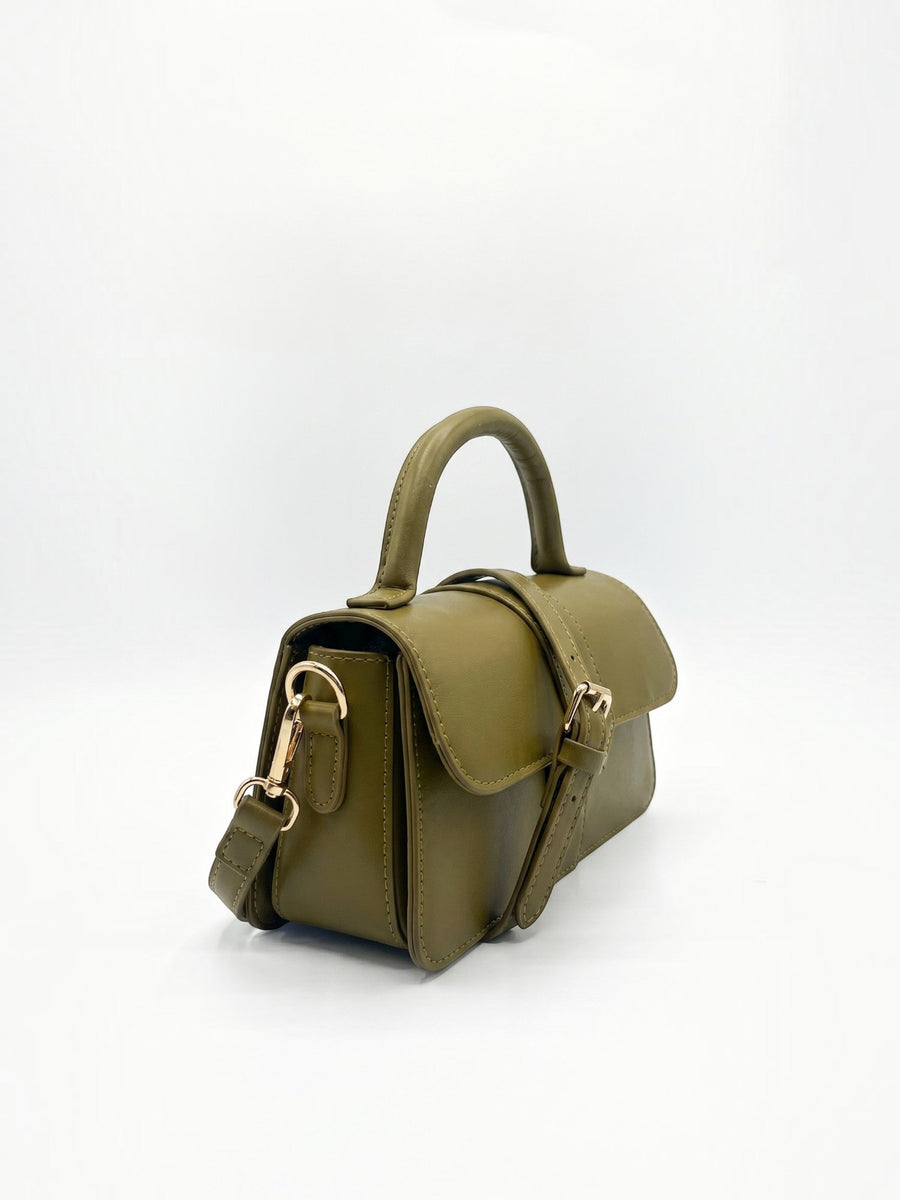 Clarina Henkeltasche mit Überschlag