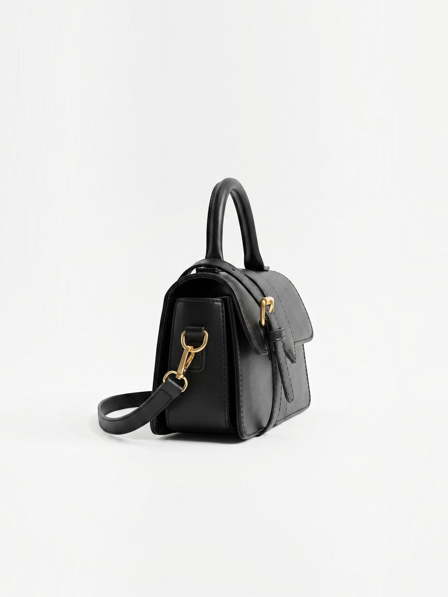 Clarina Henkeltasche mit Überschlag