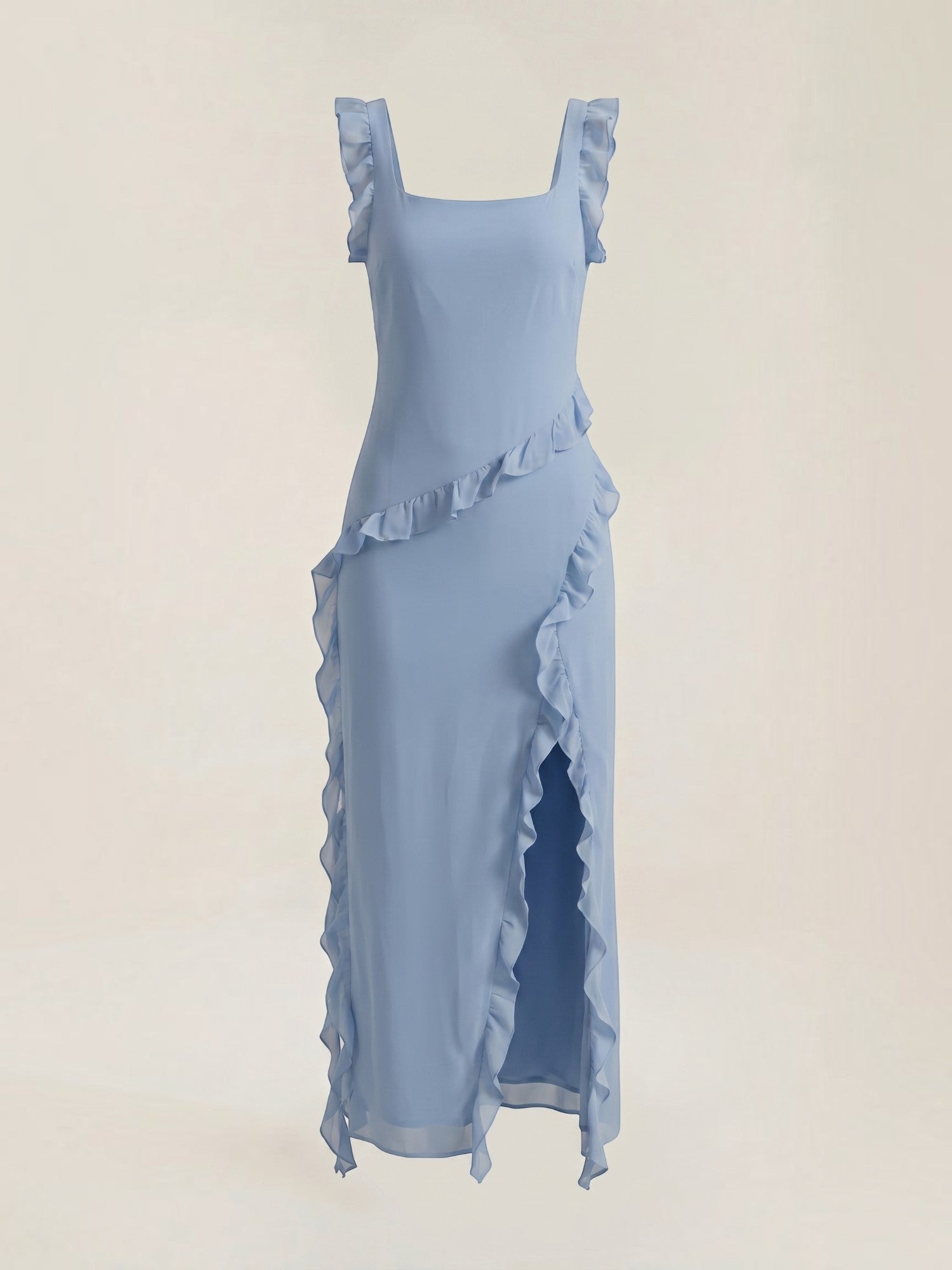 Susan Maxikleid mit Rüschen