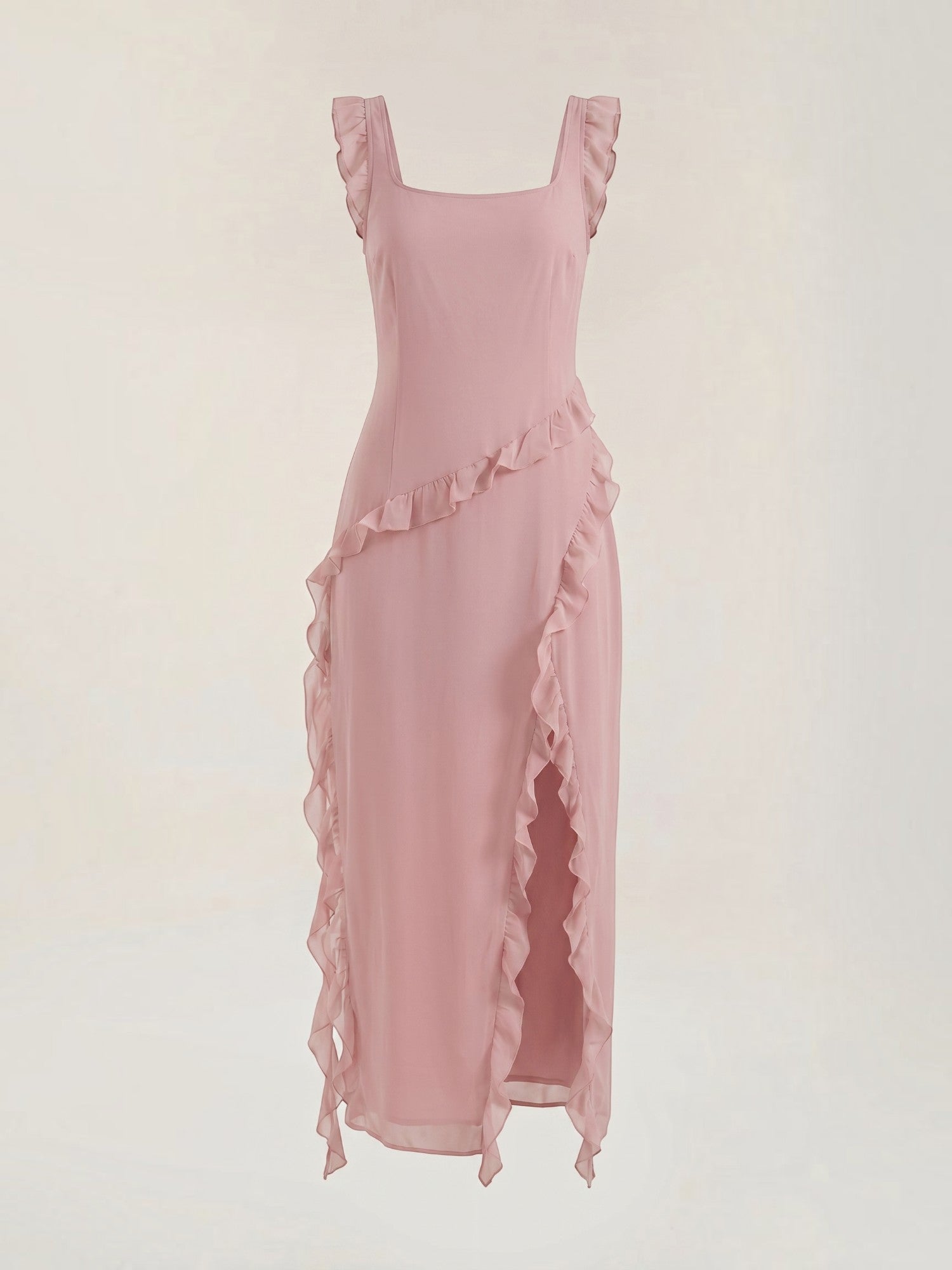 Susan Maxikleid mit Rüschen