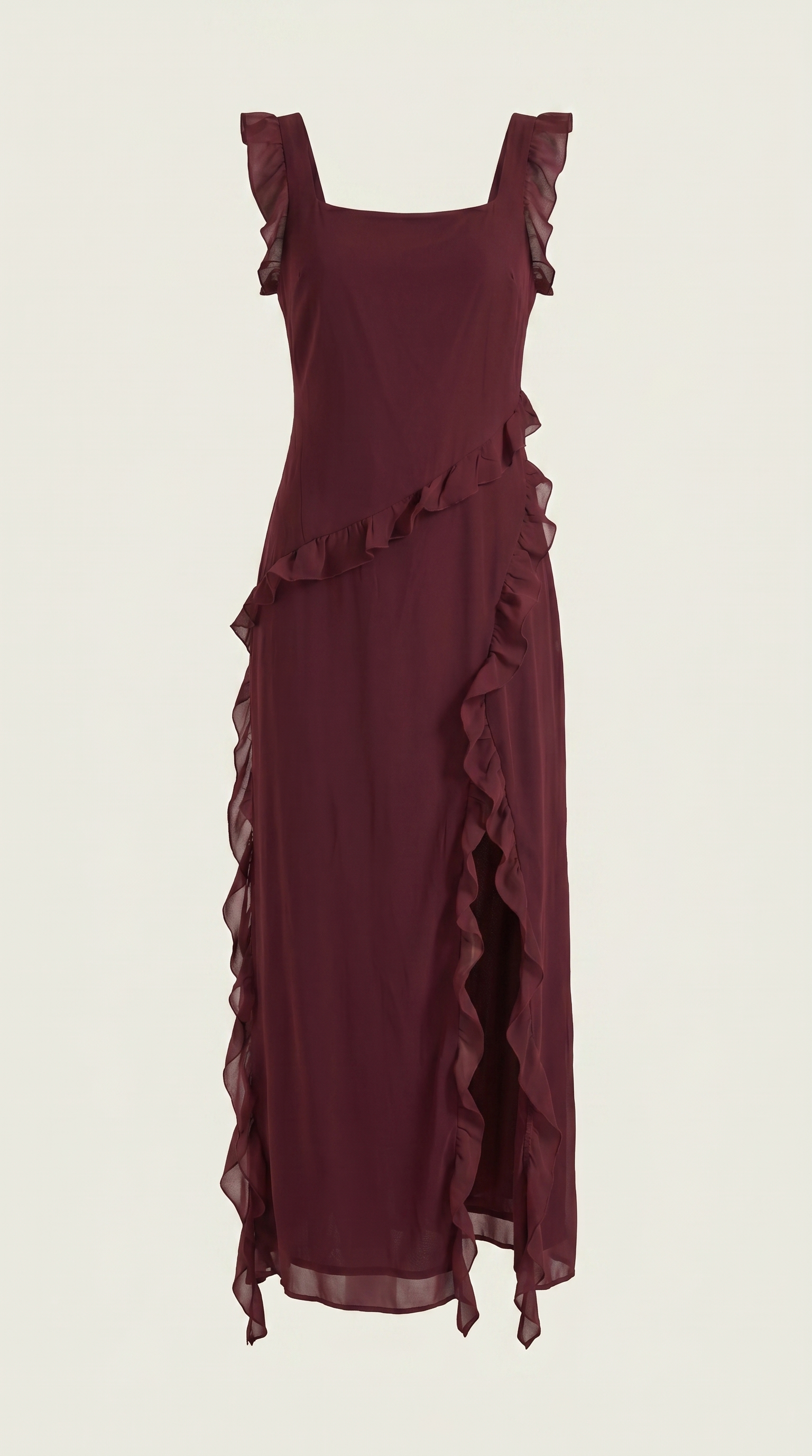 Susan Maxikleid mit Rüschen