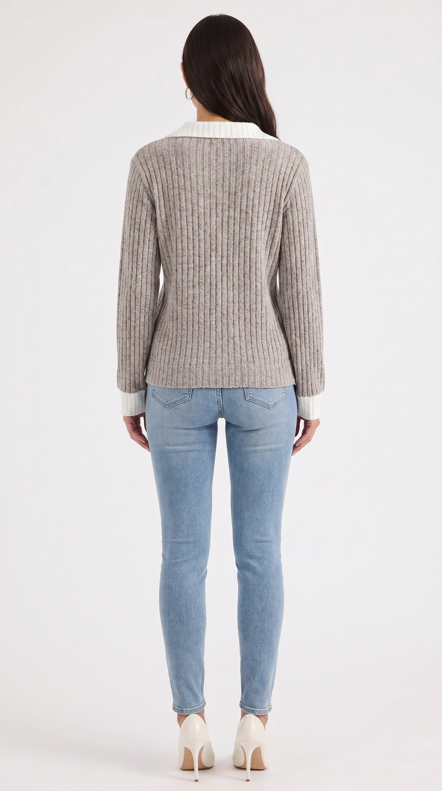 Althea Strickpullover mit V-Ausschnitt