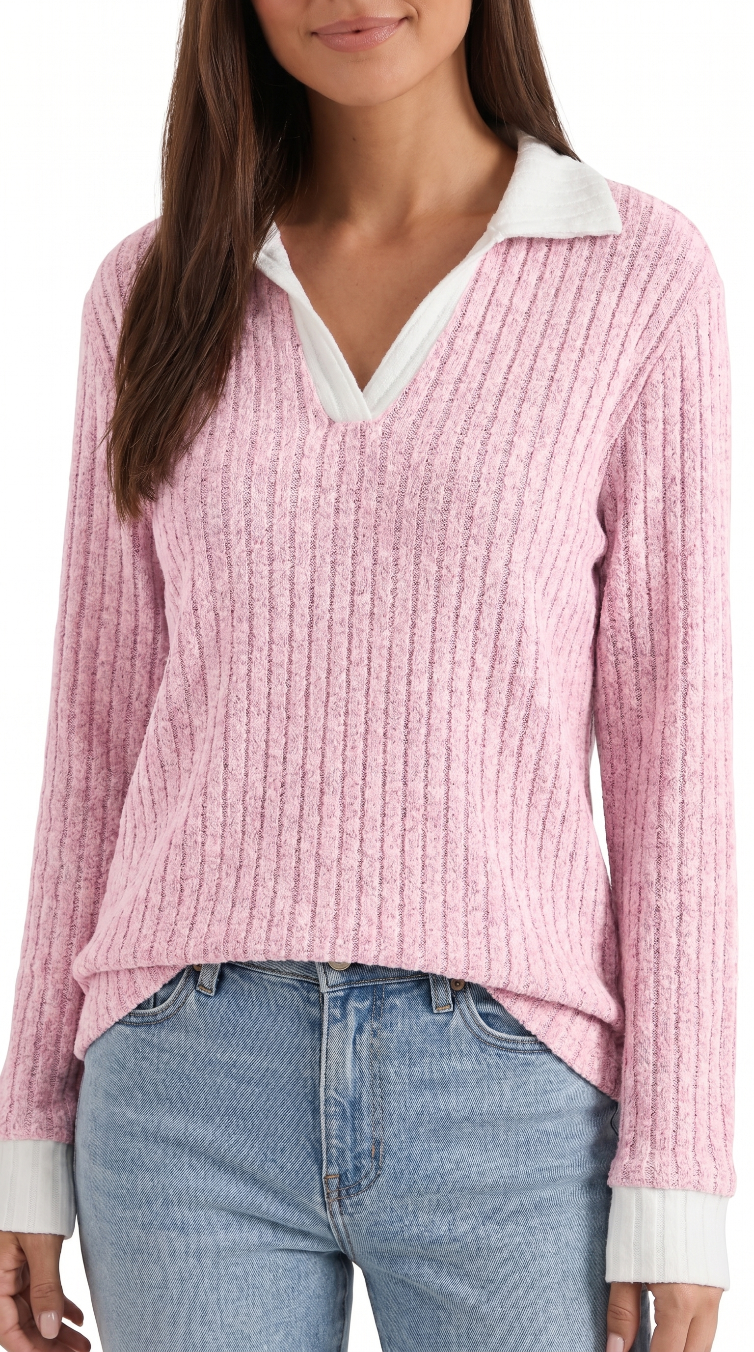 Althea Strickpullover mit V-Ausschnitt