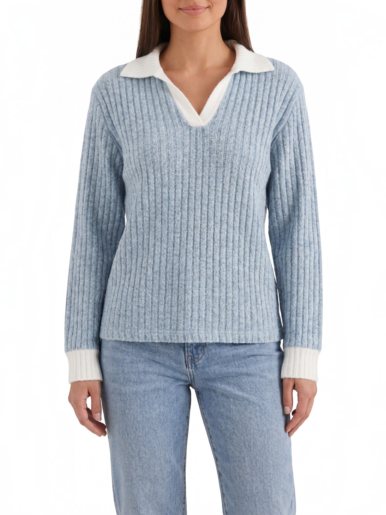 Althea Strickpullover mit V-Ausschnitt