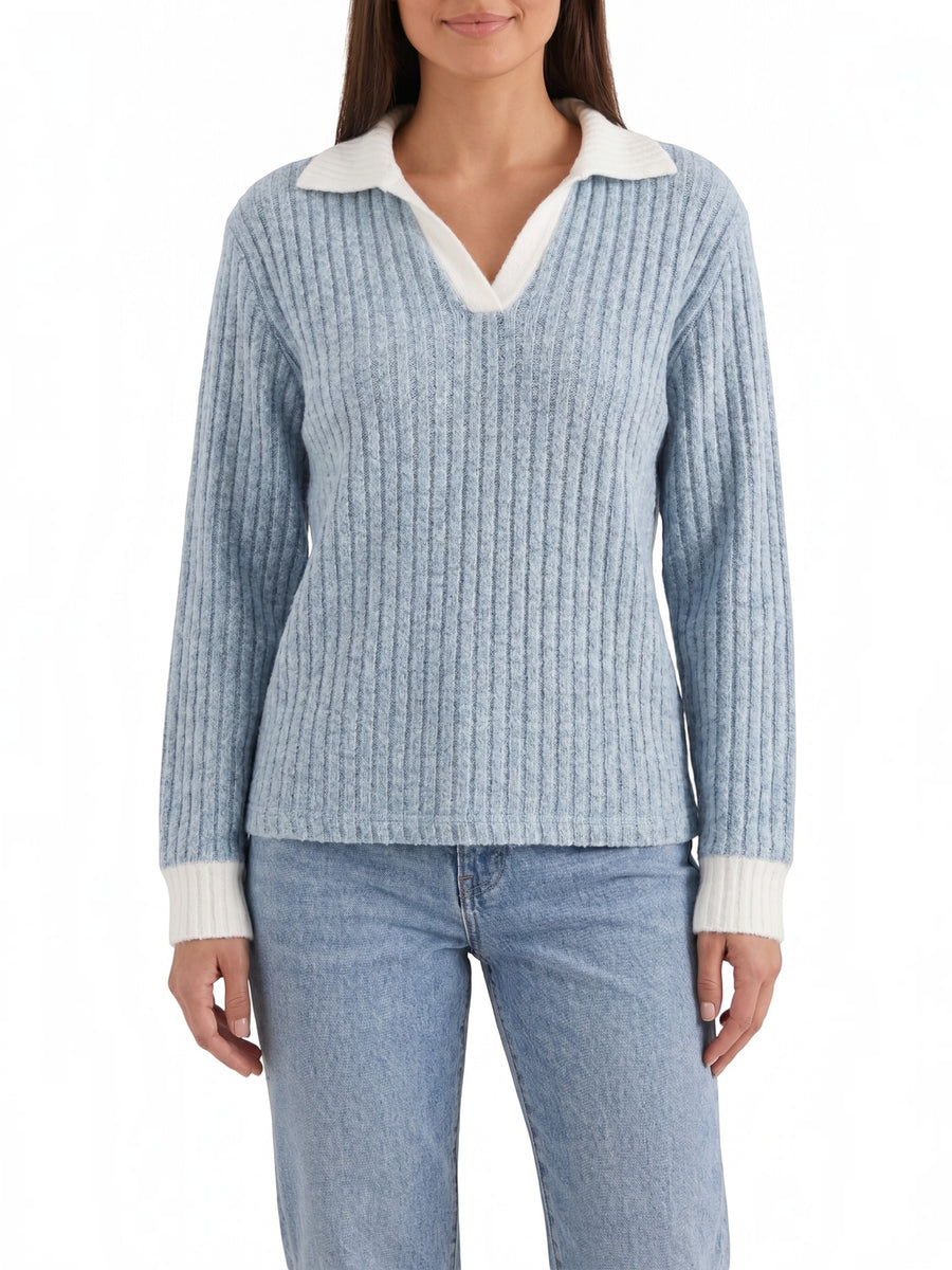 Althea Strickpullover mit V-Ausschnitt