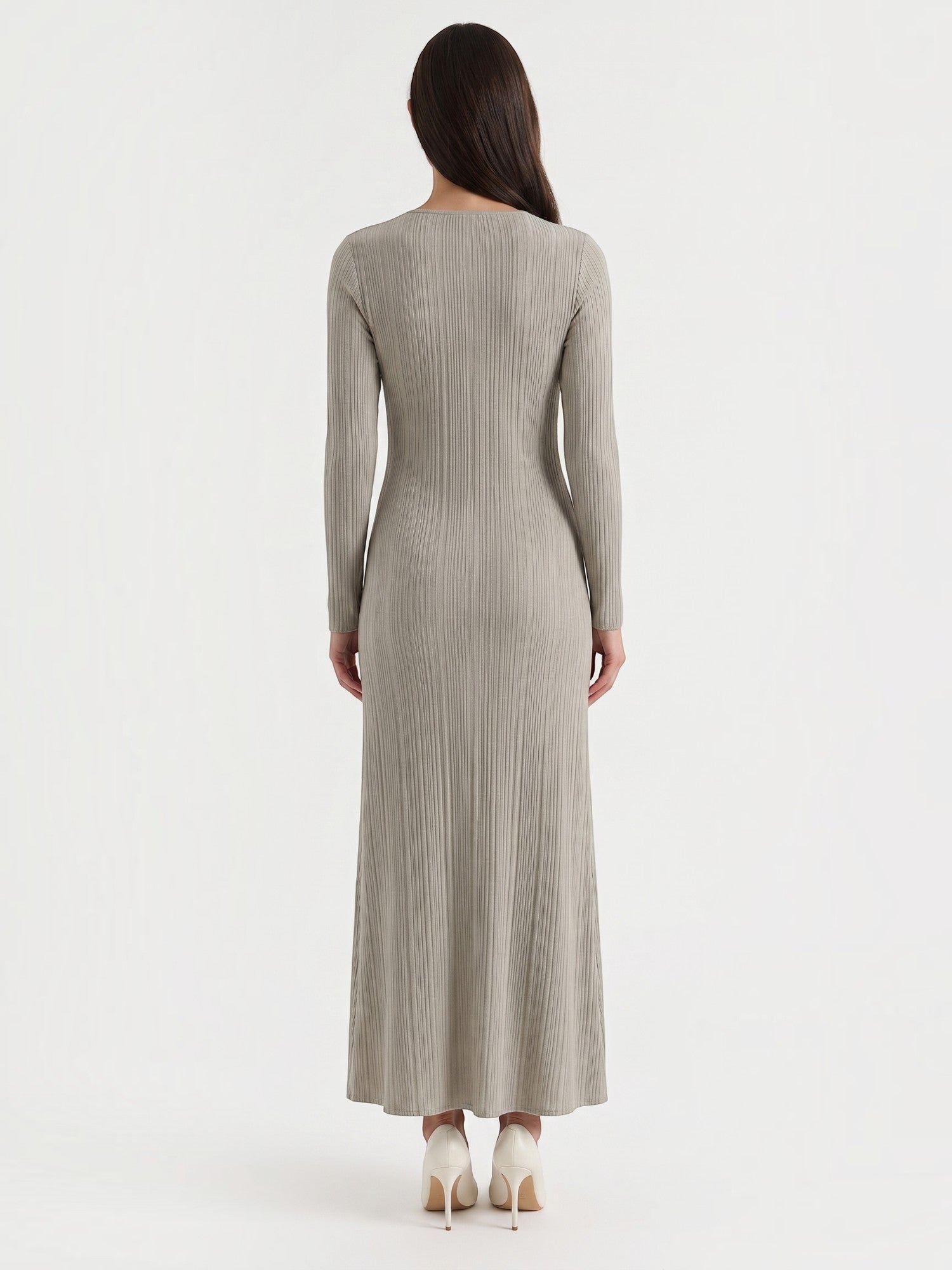 Tamsin Maxi-Strickkleid