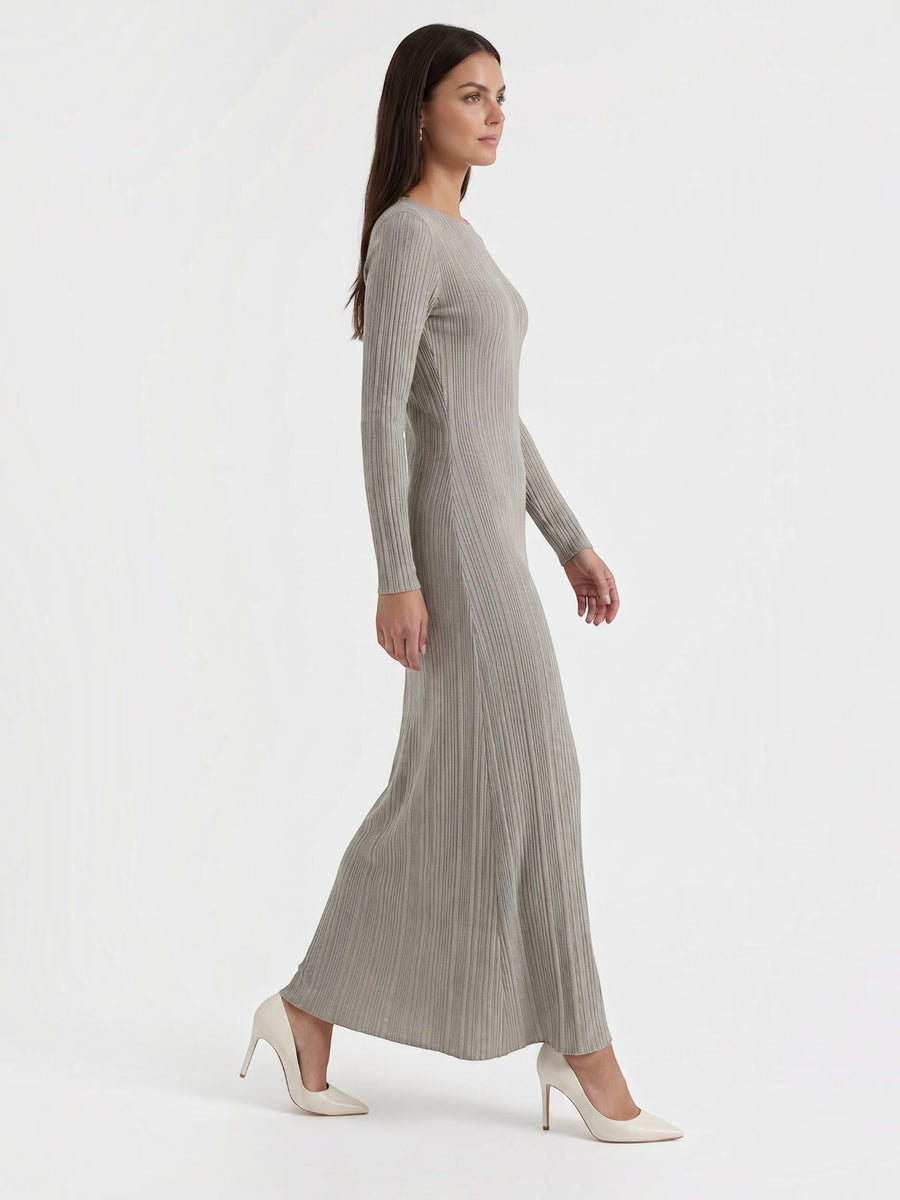 Tamsin Maxi-Strickkleid