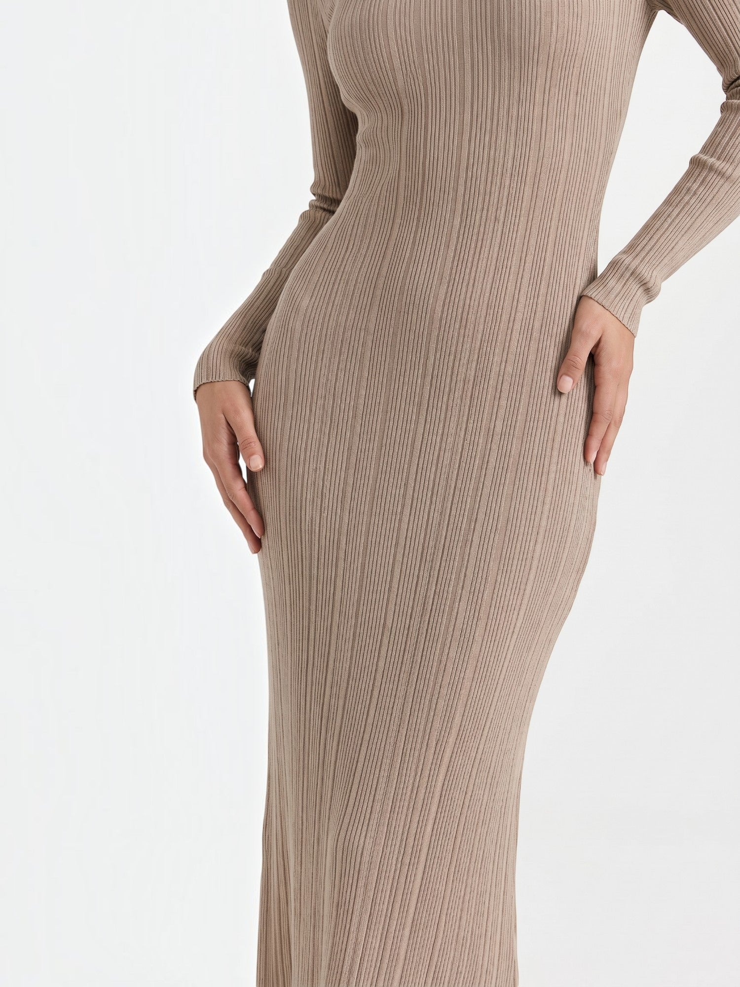 Tamsin Maxi-Strickkleid