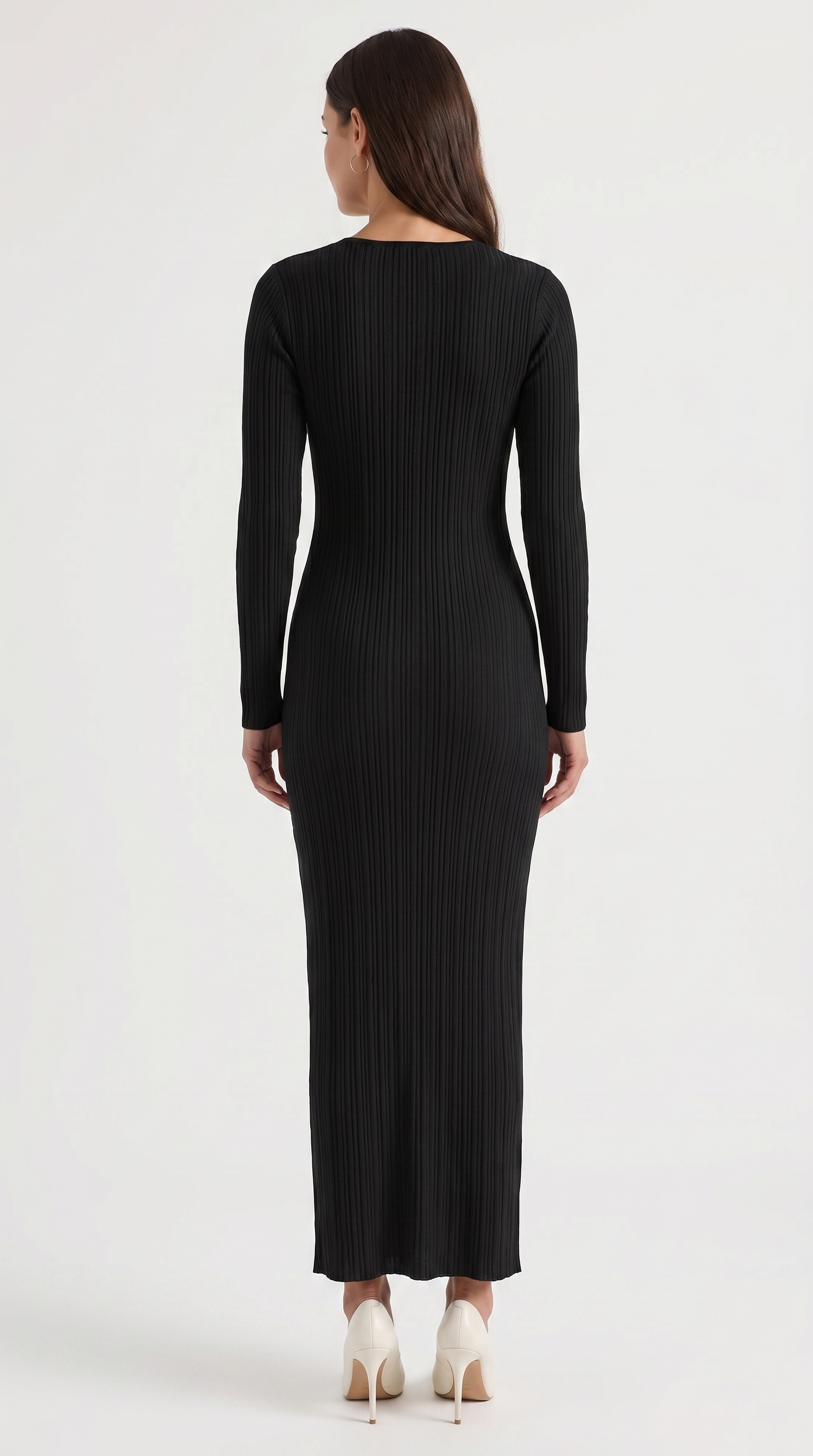 Tamsin Maxi-Strickkleid