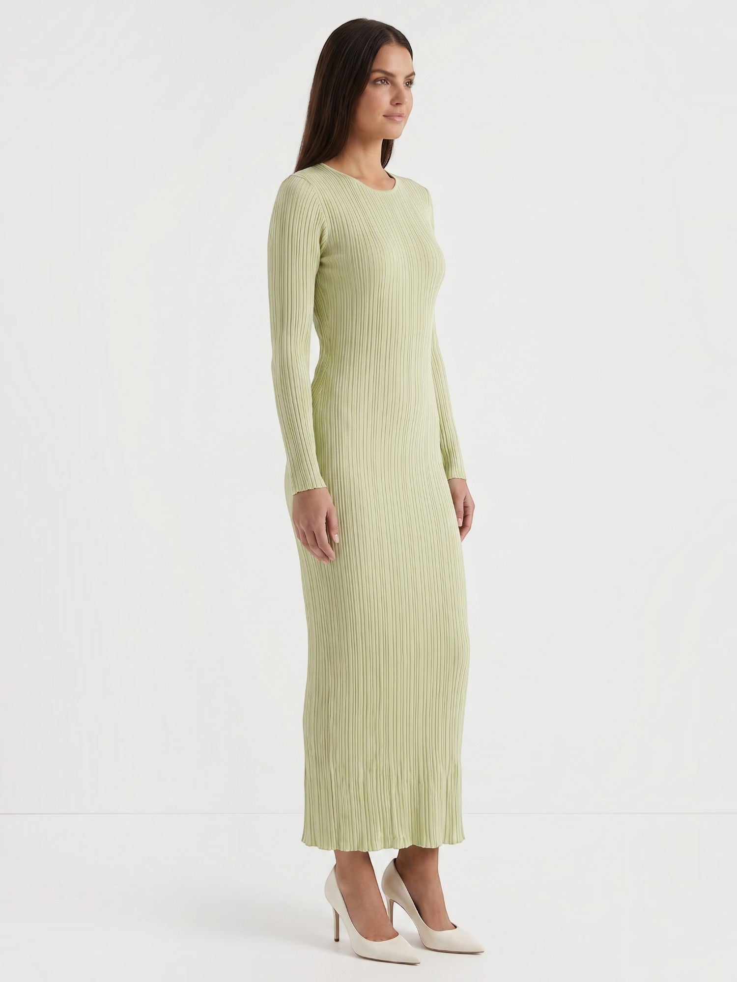 Tamsin Maxi-Strickkleid