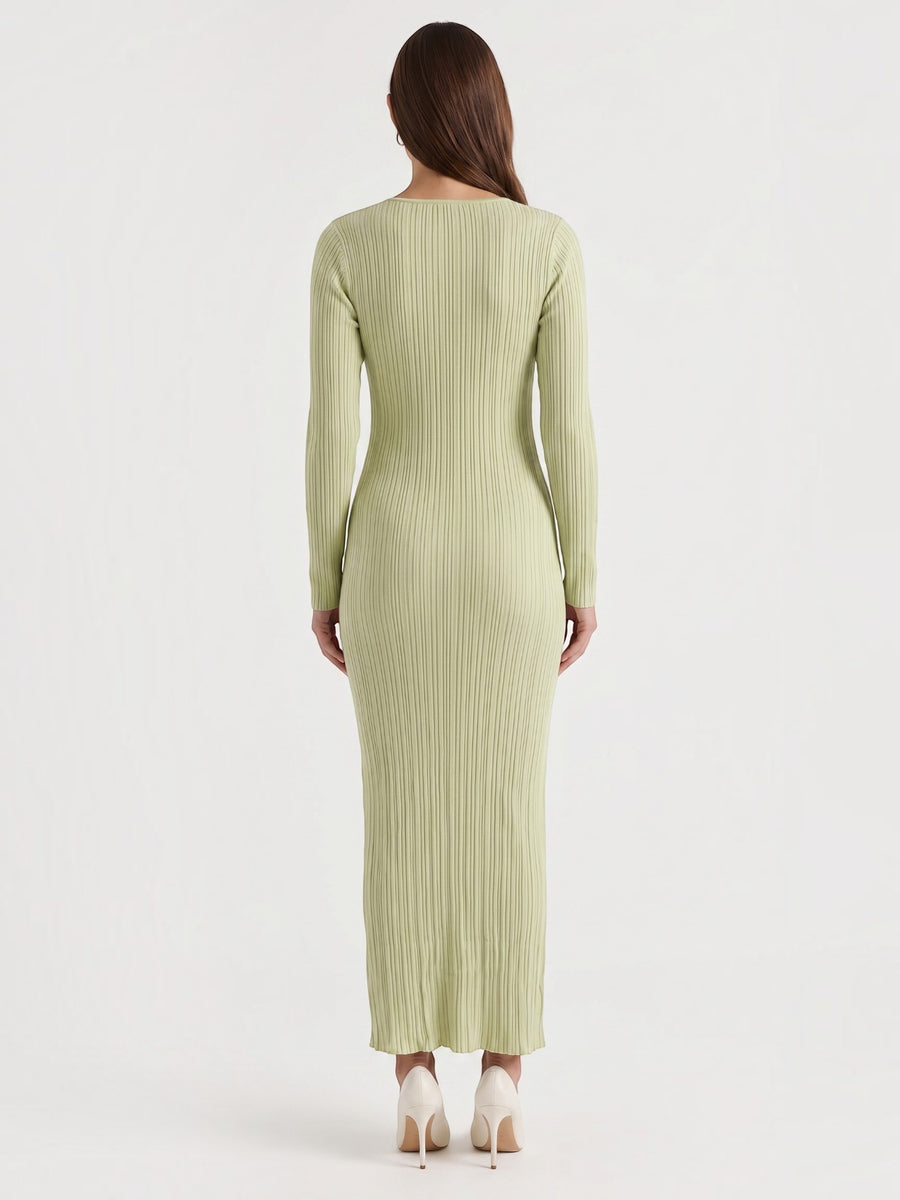 Tamsin Maxi-Strickkleid